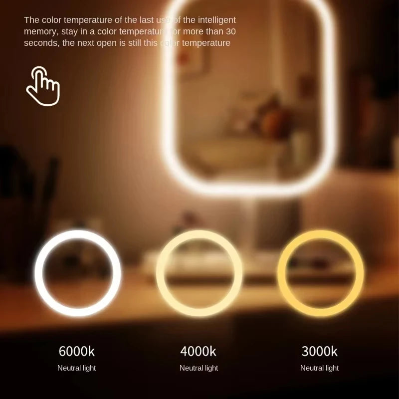 Three-Tone LED Vanity Mirror
