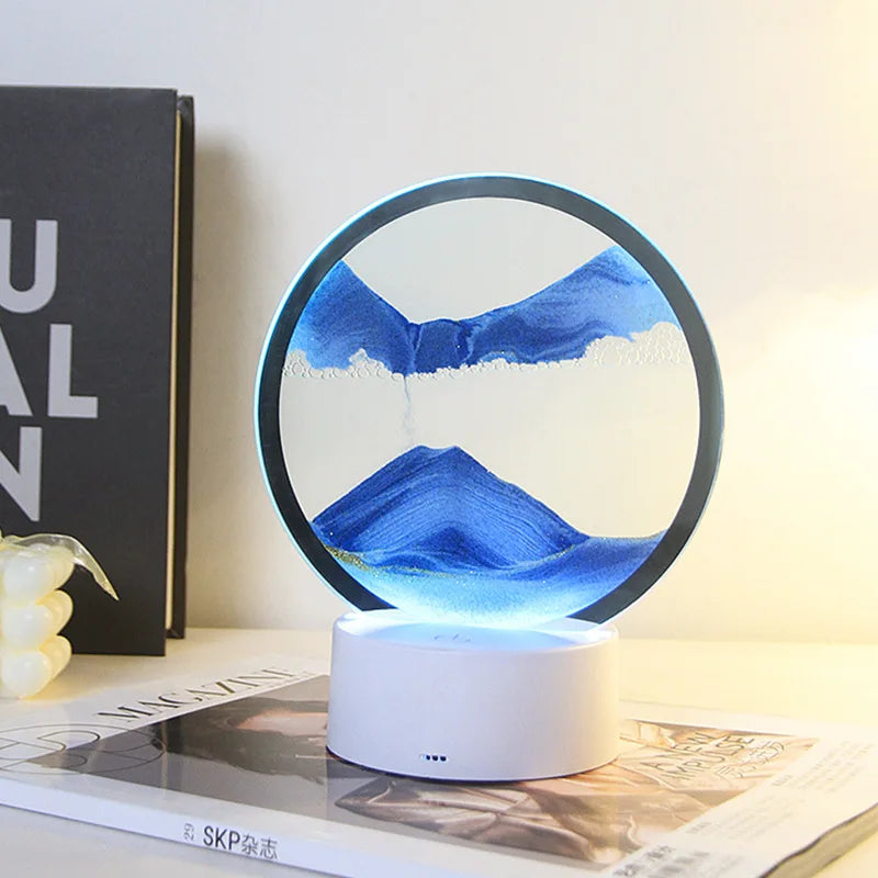 Colorful Sand Art Table Lamp
