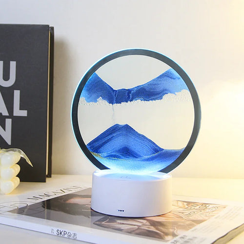 Colorful Sand Art Table Lamp