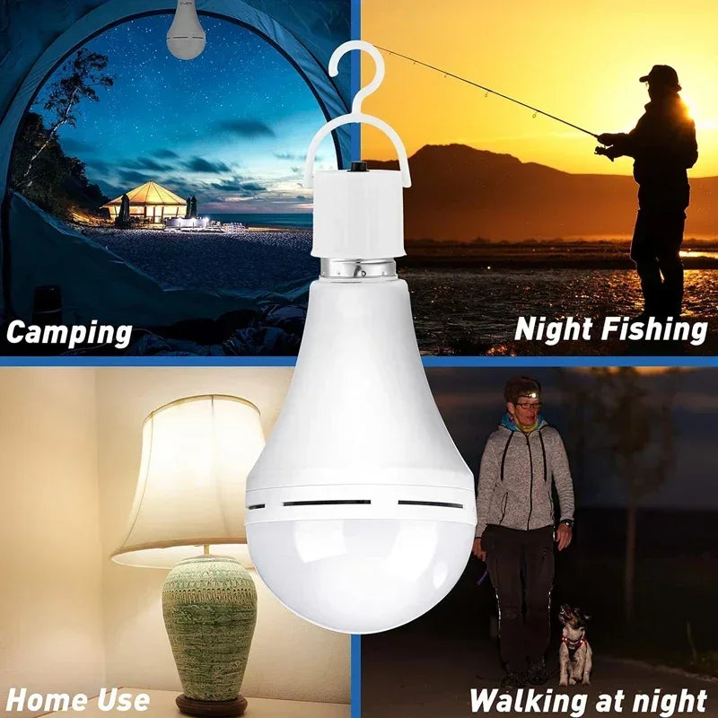 Emergency Rechargeable LED Light Bulb 12W