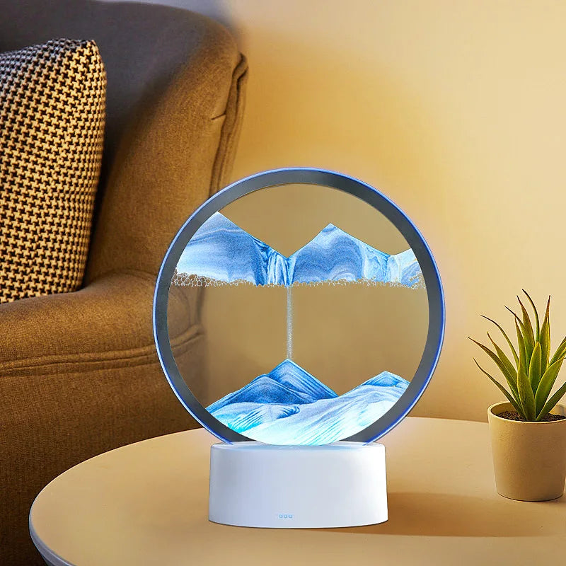 Colorful Sand Art Table Lamp